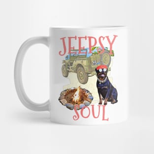 Jeepsy Soul Rottweiler Mug